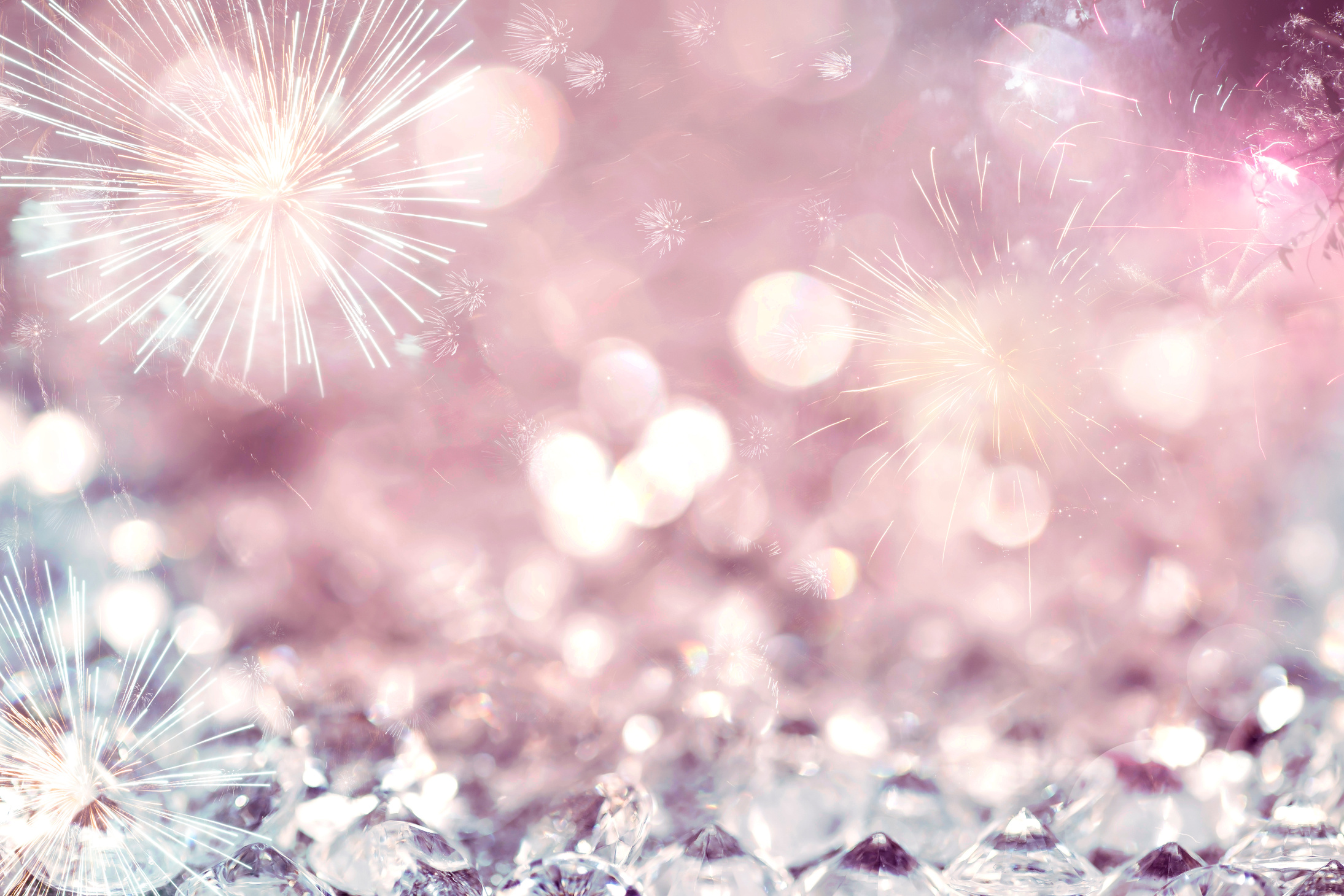 Holiday glitter background